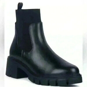 London Rag Liam Sock Chunky Chelsea Boots